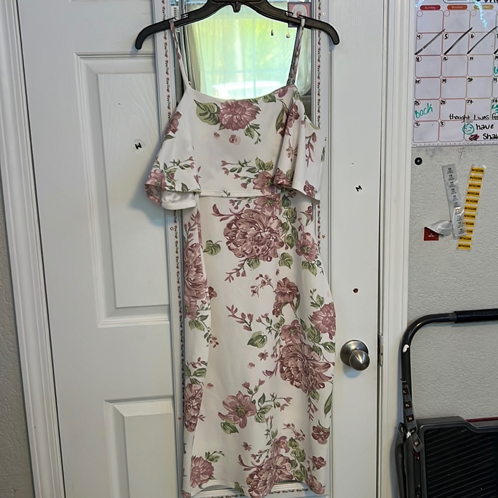 white dress, large